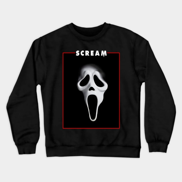 Scream mask Crewneck Sweatshirt by Zerowear